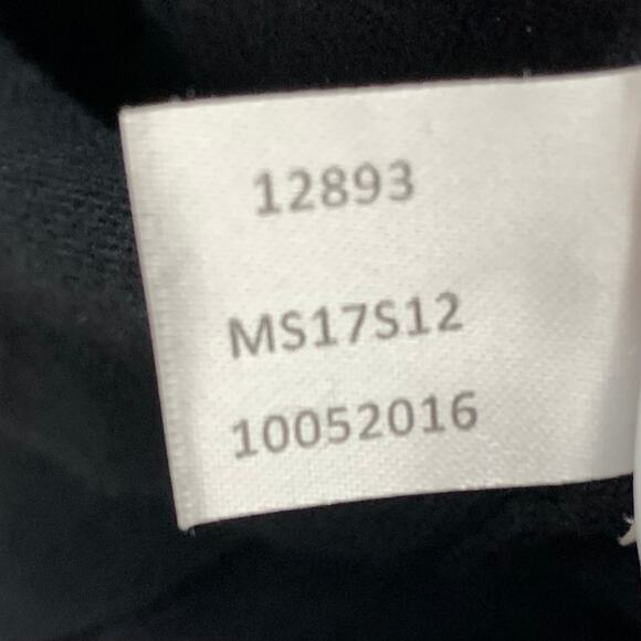 Peter Millar Mens Crown Soft Cotton Silk Blend 1/4 Zip Sweater Black Size XL - Picture 4 of 10